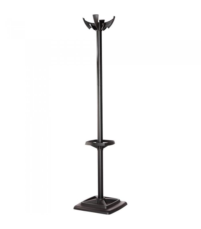 Portemanteau en tube noir - Sitek