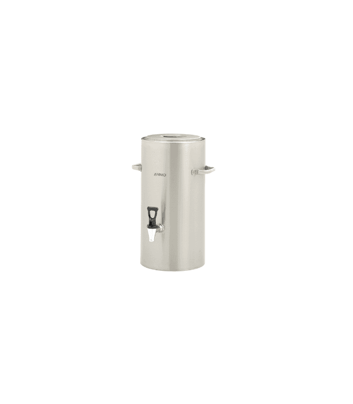Conteneur isotherme à boissons empilable en acier inoxydable - Conteneur isotherme professionnel - 6 Litres