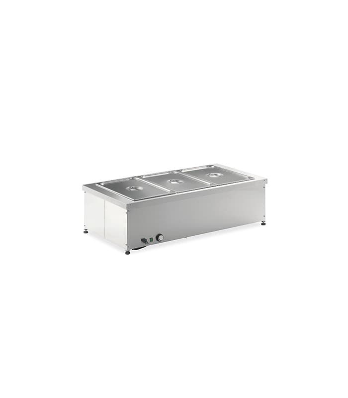 Bain-marie bac GN 2x1/1 - Metalcarrelli
