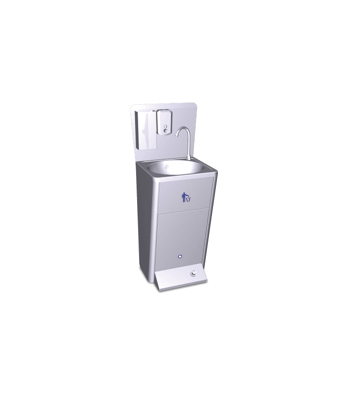 Lave-mains sur pieds complet