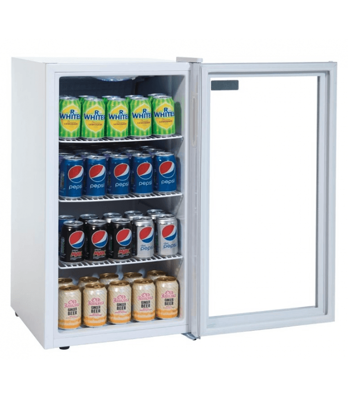 Mini vitrine réfrigérée température négative froid statique 50 litres