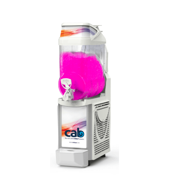 Machine à granita de 1 à 3 réservoirs de 12L - Matériel snack - Blanc - 2 réservoirs