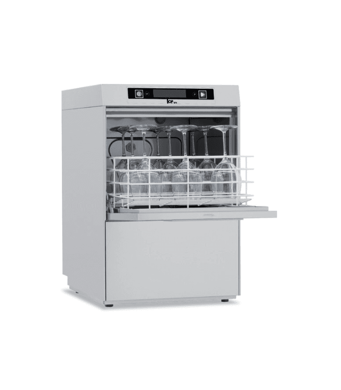 PACK STOP ESSUYAGE - Lave-verres 400 X 400 avec osmoseur et 3 paniers