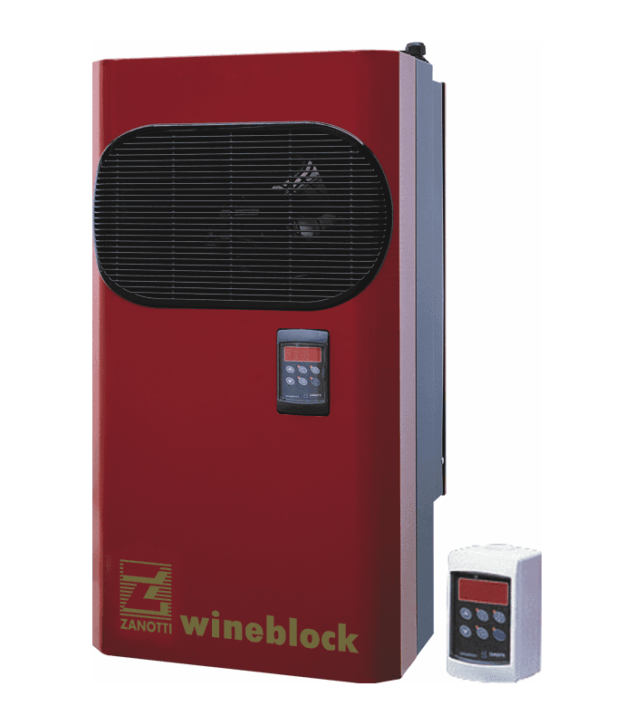 Monobloc pour cave à vin positif +14°C - Matériel frigorifique - 35 m3 pour temp.ext.+30°C
