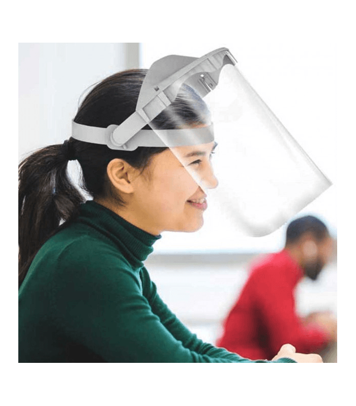 Lot de 10 visières de protection rabattables