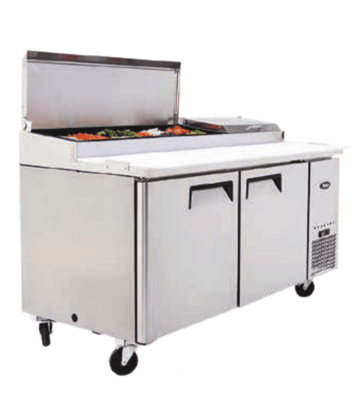 Table réfrigérée gamme américaine modèle True - Matériel de cuisine - 2 portes