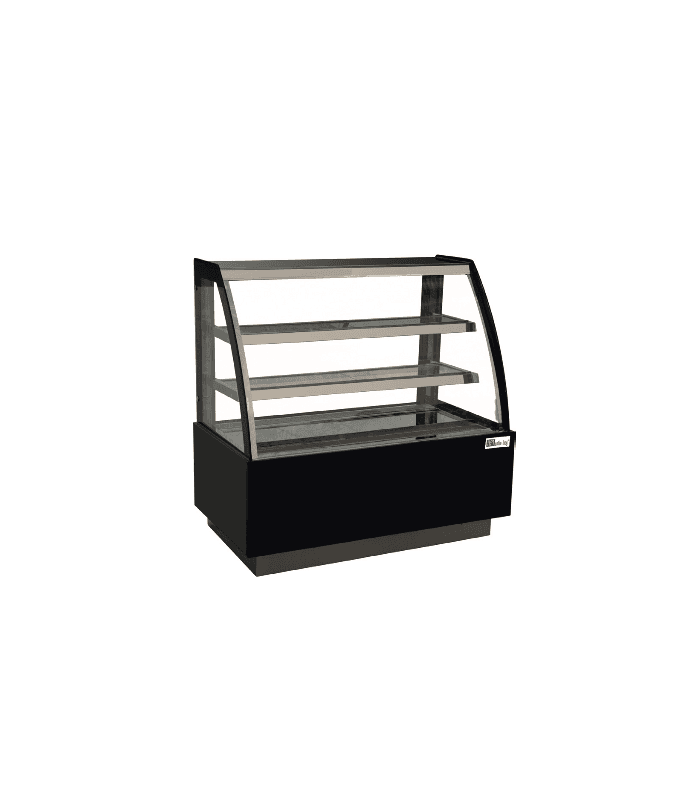 VITRINE PÂTISSERIE - VITRAGE BOMBÉ - 340 L - 680L