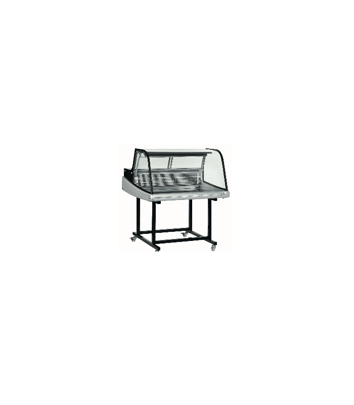 VITRINE À POSER AVEC CHARIOT - 175 ou 255L - 175L