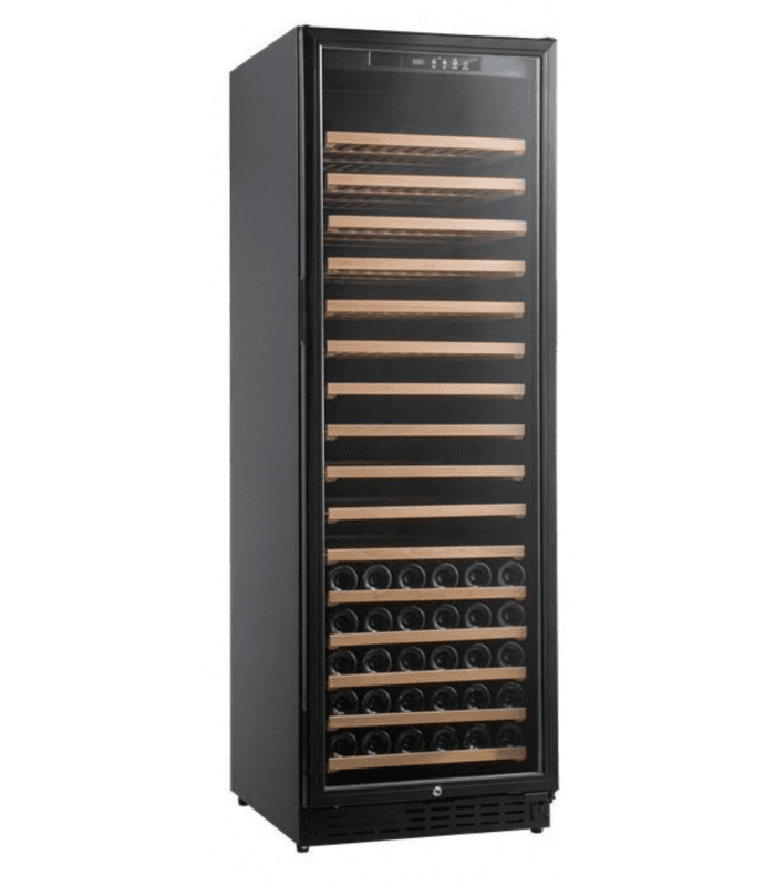 Cave à vin de vieillissement grande capacité 168 bouteilles - Cadre inox