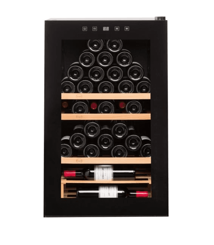 Cave à vin 48 bouteilles, étagères en bois