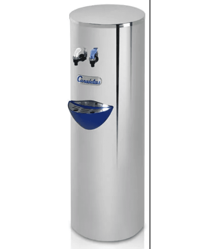 Fontaine à eau sur réseau 18 litres par heure - Eau froide et eau chaude - Avec robinets