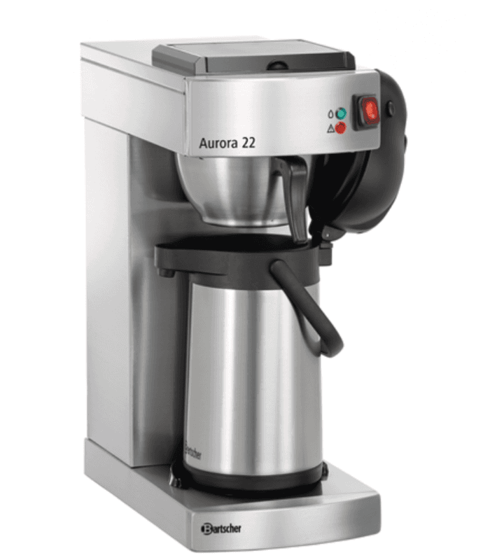 Machine à café professionnelle thermos à pompe en inox contenance 2 L