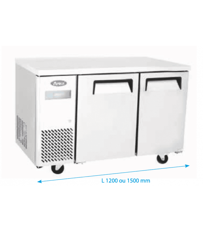 Table compact positive profondeur 70cm - 2 portes en 150cm