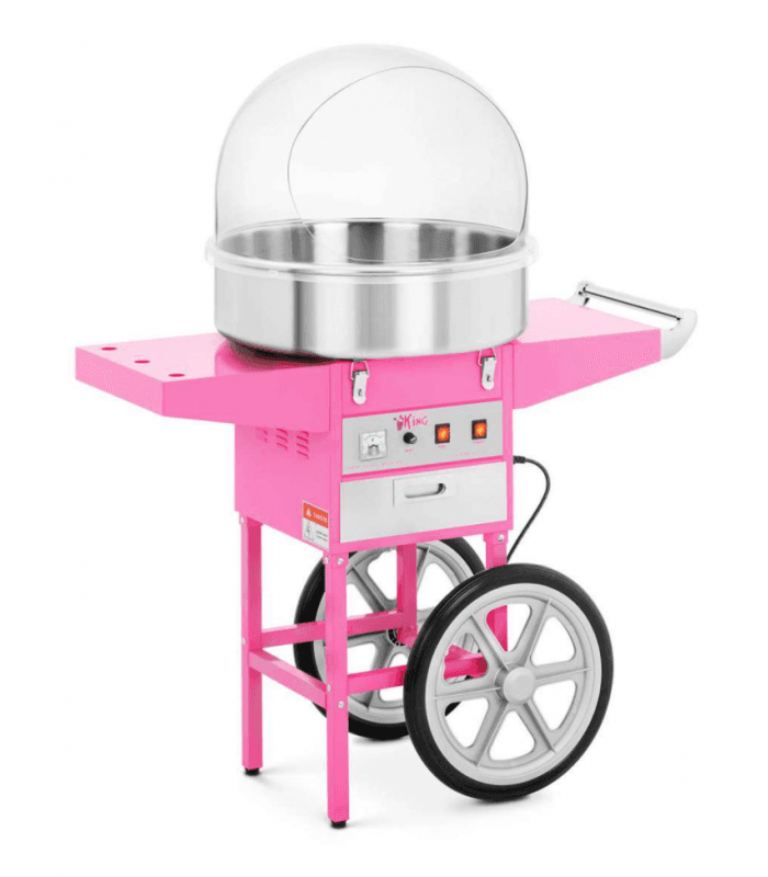 Chariot machine Ă barbe Ă papa - 52 cm - 1 200 watts