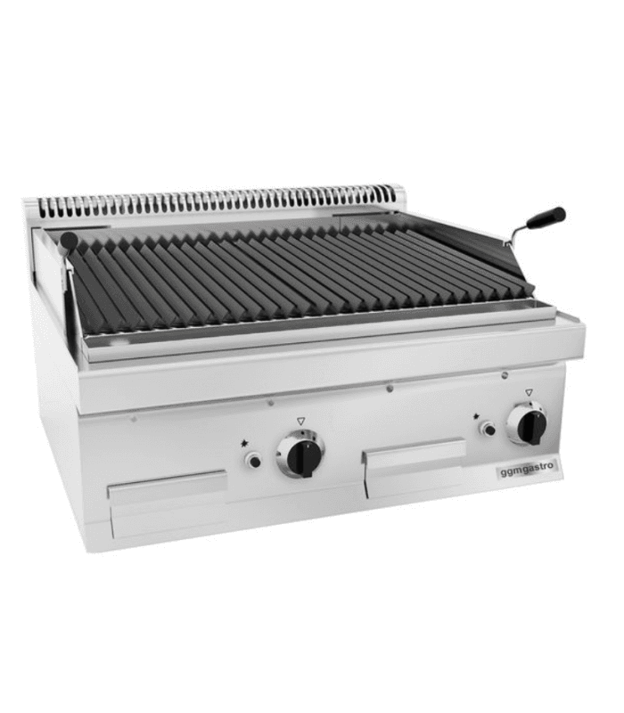 Grill à pierre de lave gaz 14 kW