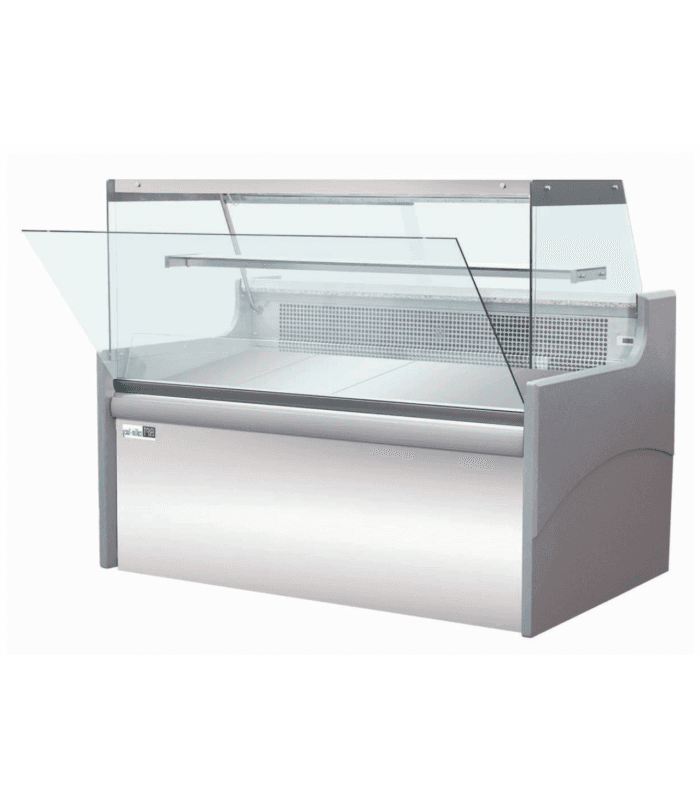 Vitrine réfrigérée avec réserve Top prix longueur 1480mm profondeur 970mm - 2500mm