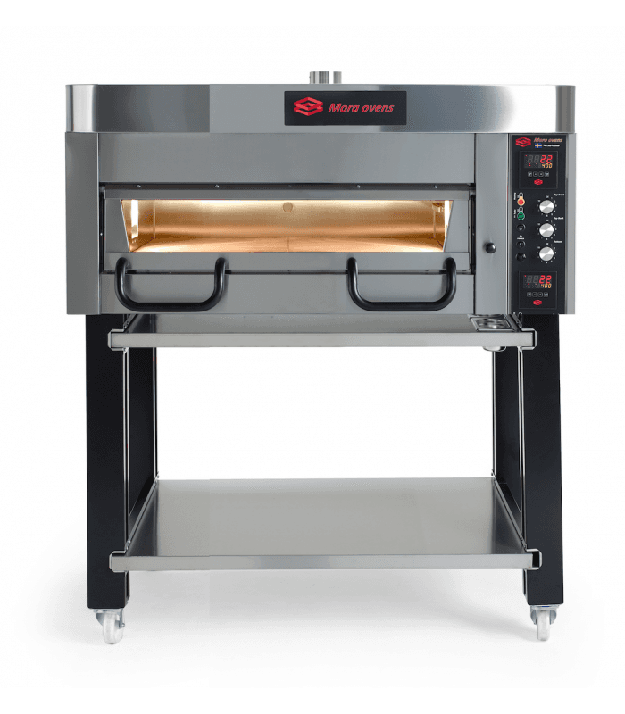 Four à pizza électrique 4 pizzas D.40cm haute température 500°C PREMIUM fabrication suédoise