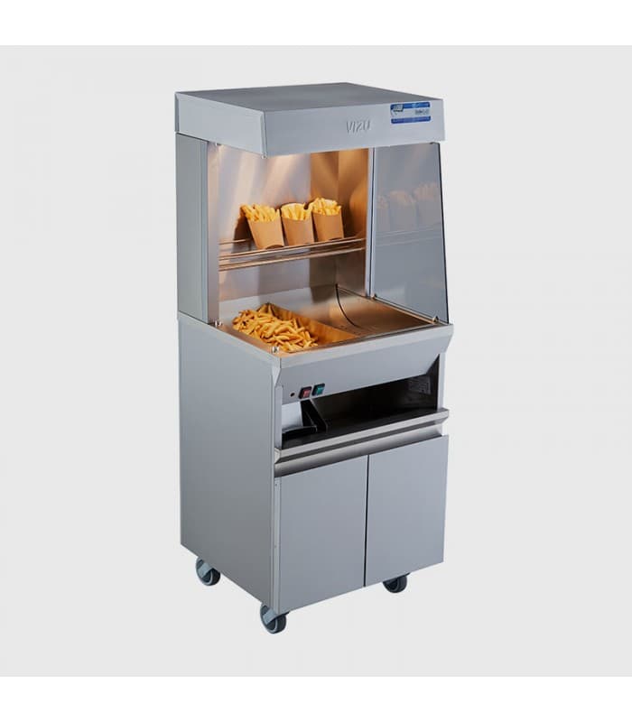 Ilot de service arrière pour frites