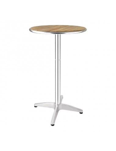 Mange-debout rond en frêne Bolero 600mm