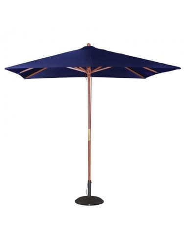 Parasol carré Bolero 2,5m bleu marine