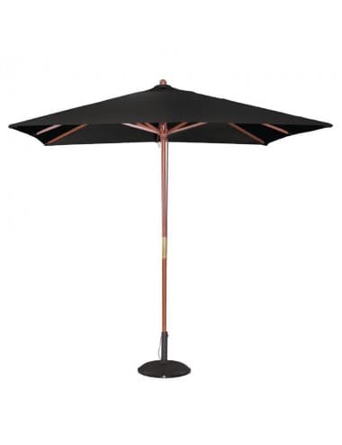 Parasol carré Bolero 2,5m noir
