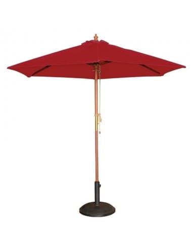 Parasol rond Bolero 3m rouge