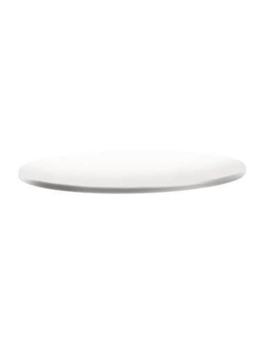 Plateau de table rond Topalit Classic Line blanc pur 70cm