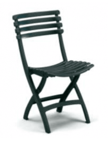 Chaise Square coloris vert par 20 pièces