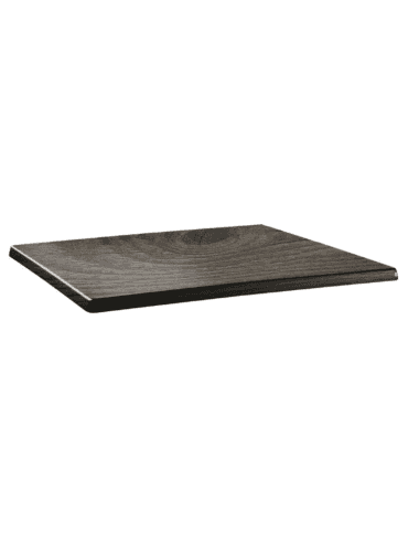 Plateau de table rectangulaire Topalit Classic Line timber 120x80cm