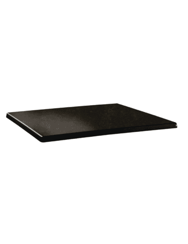 Plateau de table rectangulaire Topalit Classic Line cyprus métal 110x70cm
