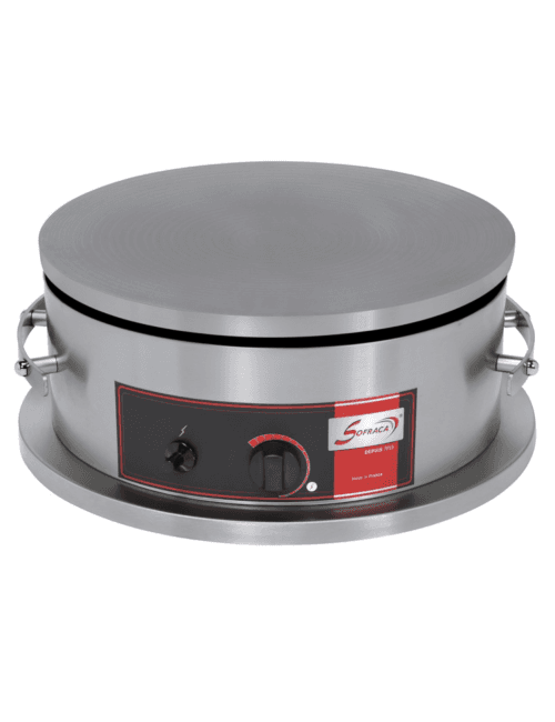 Crêpière gaz diamètre 40 cm professionnelle à usage intensif "Foraine" - SOFRACA - "Foraine" 1 plaque 40 cm