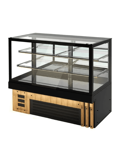 Vitrine semi murale avec portes de 180 cm