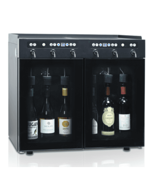 Distributeur de Vin au Verre avec dosage 6 bouteilles