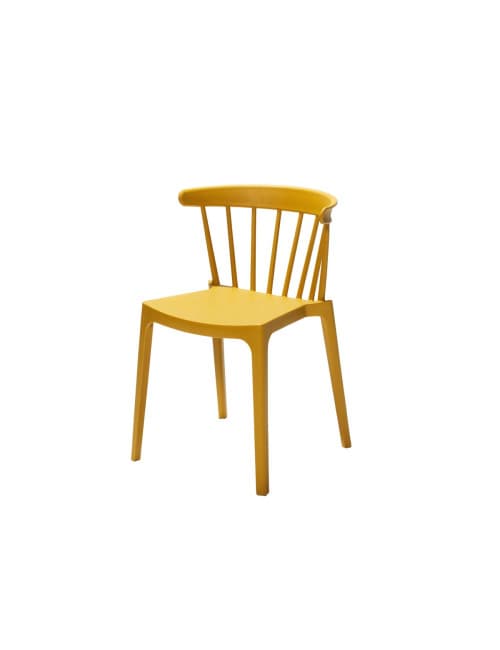 Lot de 4 chaises intérieur et terrasse disponible en 5 coloris - Terracotta