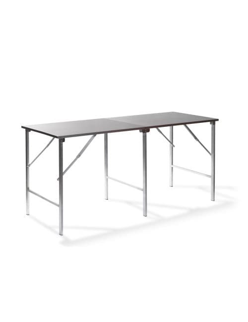 Table de travail pliable en acier inoxydable