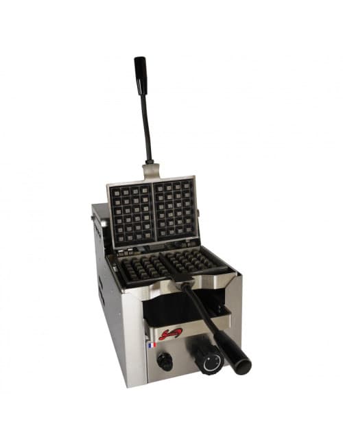 Gaufrier 1 ou 2 fers gaz 24 alvéoles- Fabrication française SOFRACA - 2 fers liégeois gaz