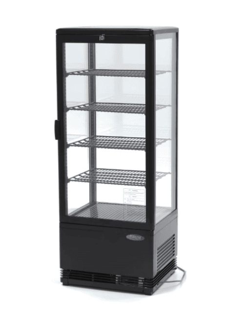 Mini-vitrine de présentation coloris noir 98L