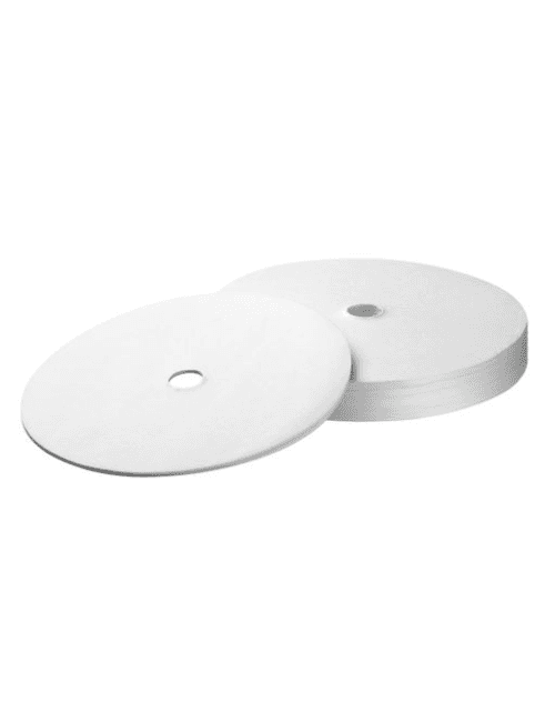 Filtres papier ronds 195mm (1000 pièces) pour Regina plus 40 de 6,8 litres