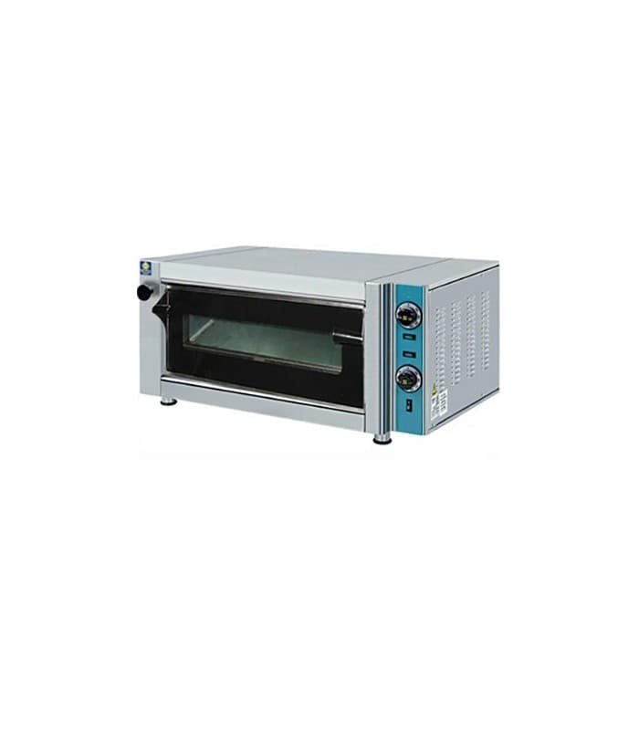 Four à pizza électrique 1 chambre de 30 cm de diamètre - Promoshop - 1 chambre 4 pizzas