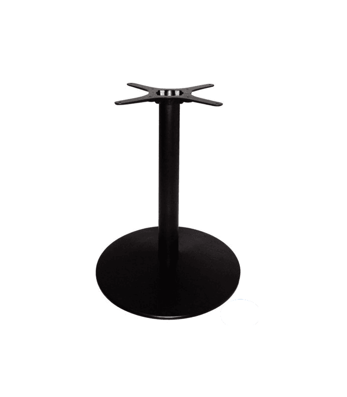 Pieds de table rond en fonte - matériel cuisine pro - DL475