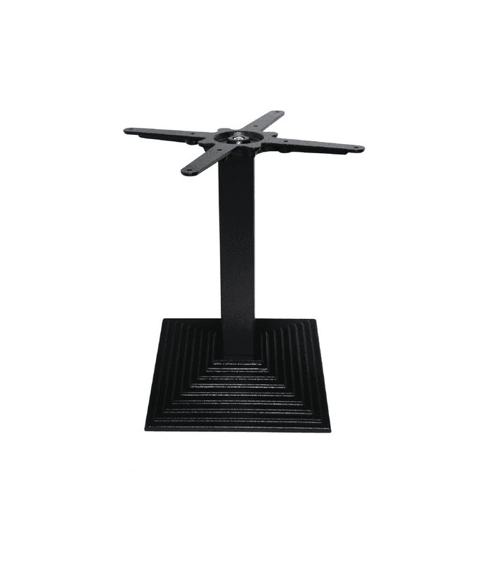 Pieds de table carré en fonte - matériel cuisine pro - GH446