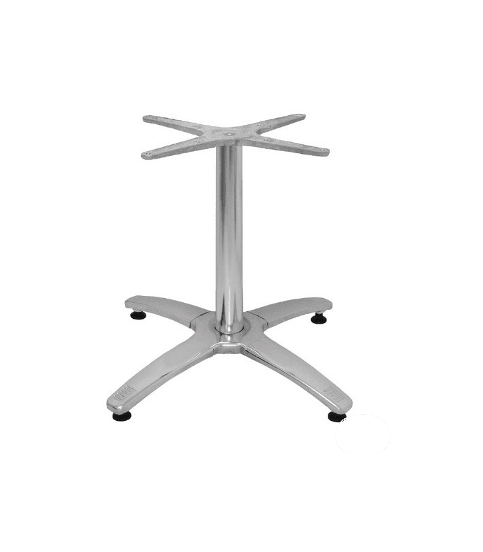 Pieds de table en acier inoxydable et chromé - Matériel CHR - GH448