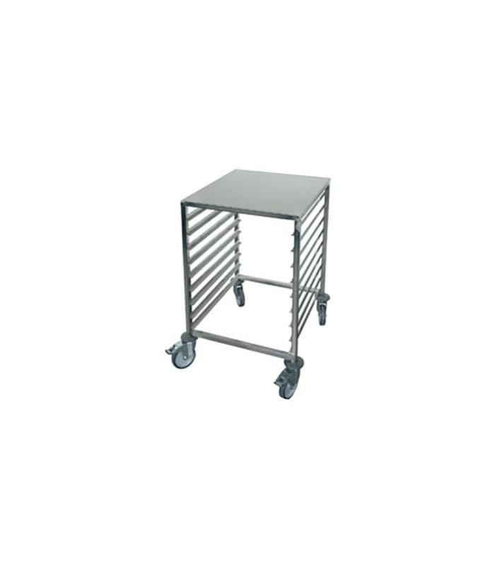 Échelle boulangerie pâtisserie, 9,15 ou 20 niveaux inox 18/10