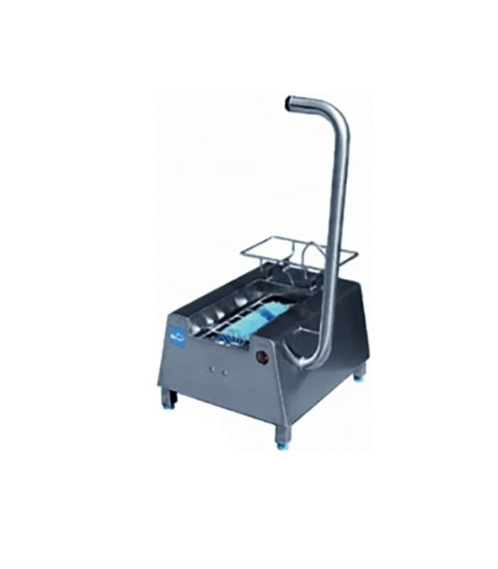 Lave-bottes électrique en inox avec brosse rotative - Matériel CHR