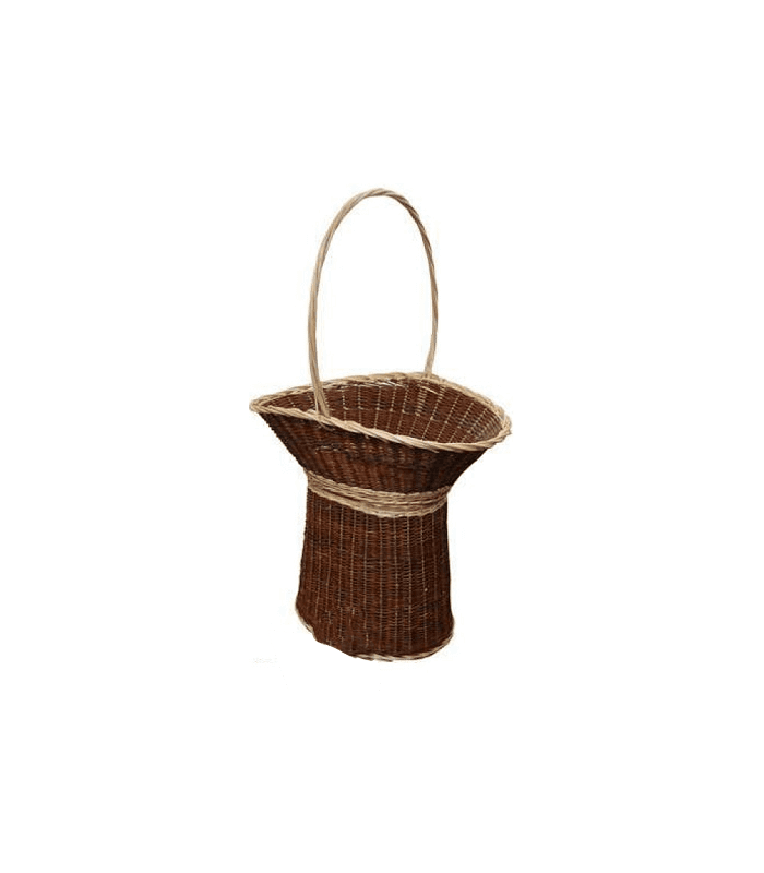Panier en osier pour présenter les fruits et légumes Hauteur 156 cm