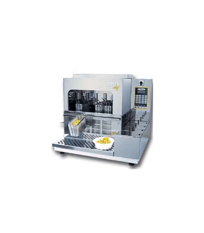 Cuiseur à pâtes électrique automatique 4 paniers relevage automatique