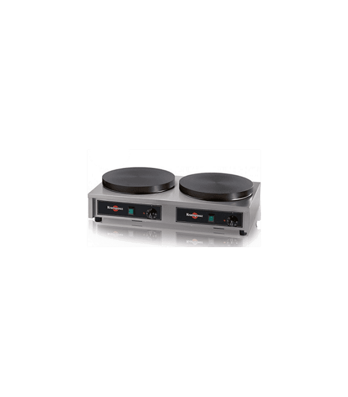 Crêpière électrique 2 plaques diamètre 35 cm - Krampouz