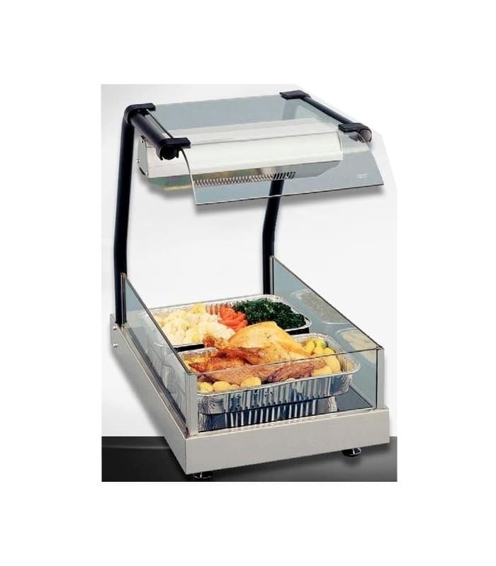 Plaque chauffante professionnelle pour maintien en température - GN 2/1