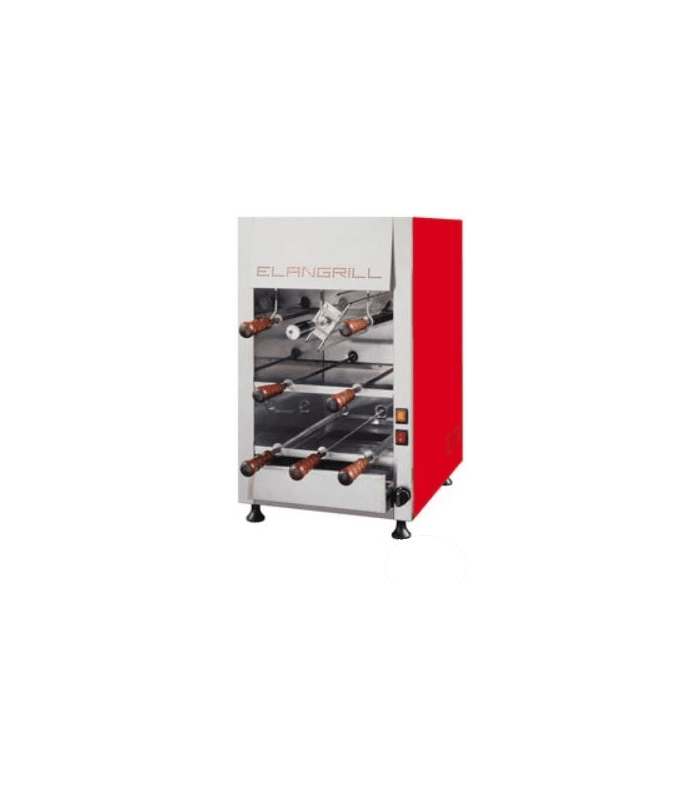 Churrasco professionnel de 8 à 35 broches ou épées, gaz - CM20