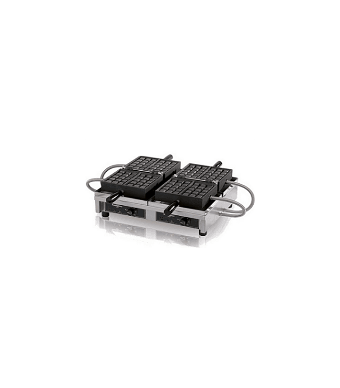 Gaufrier électrique KRAMPOUZ professionnel double ouverture - 4x7 Liège